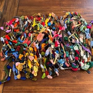 Huge lot of embroidery thread!!!